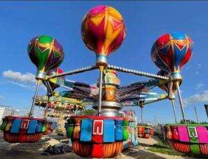Taylors of Edinburgh Funfair - At the Falkirk Stadium