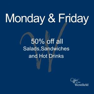Half Price Lunch anyone?